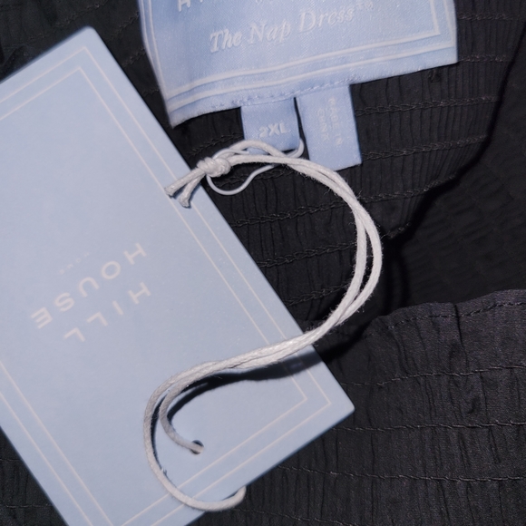 Hill House Home Athena Black Nap Dress NWT - Picture 7 of 7